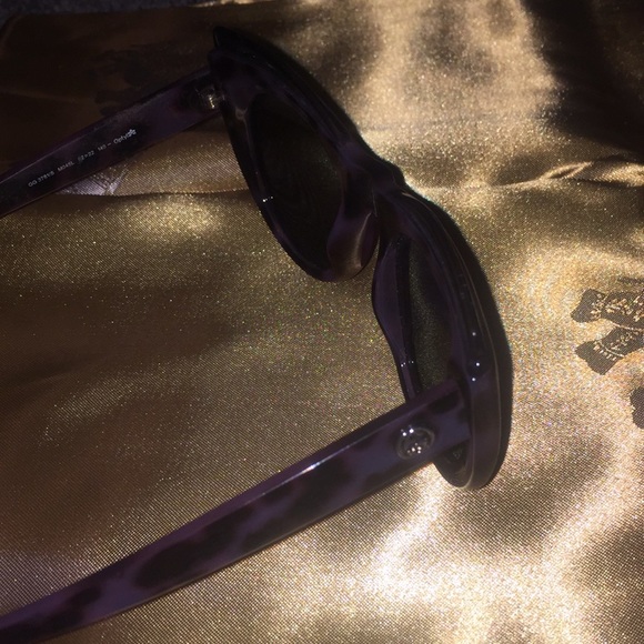 Gucci mauve tortoise cat eye sunglasses - Picture 4 of 4